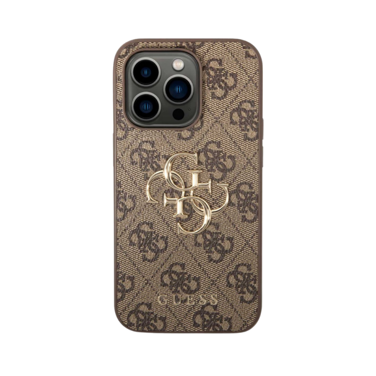 Guess 4G Metal Logo Back Case - Apple iPhone 15 Pro Max (6.7