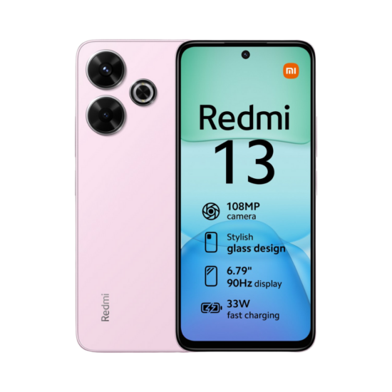 Xiaomi Redmi 13 - 6GB/128GB- Pearl Pink