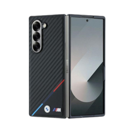 BMW M-Line Samsung Z Fold 6 Phone Case Carbon (Magsafe)