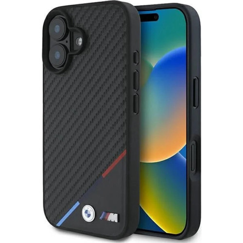 BMW M-Line Tricolor iPhone 16 Phone Case