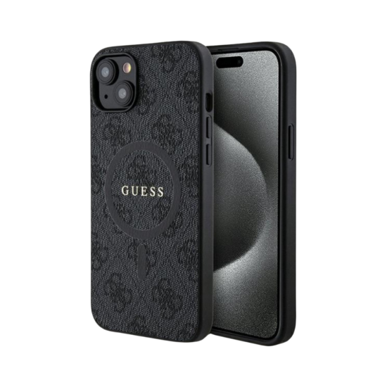 Guess 4G Colored Ring Back Case (MagSafe Compatible) - Apple iPhone 15