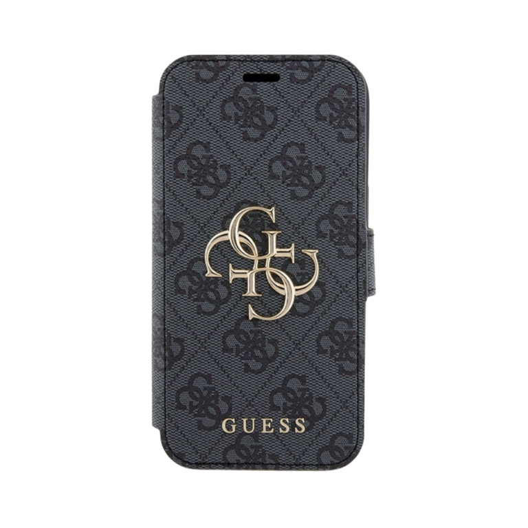 Guess 4G Metal Logo Book Case - Geschikt voor Apple iPhone 15