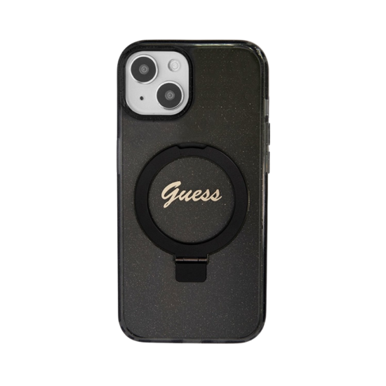 Guess Ring Glitter Back Case - iPhone 15 (6.1