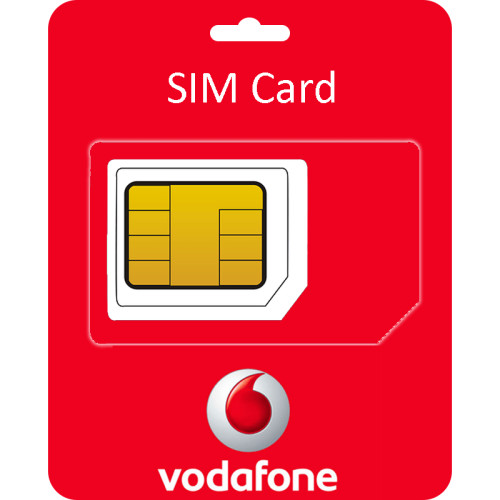 Vodafone SIM-kaart – 10 GB Data