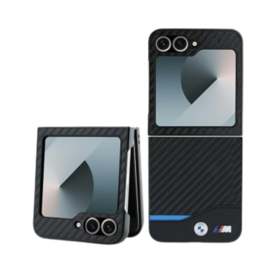 BMW M-Line Samsung Galaxy Z Flip 6 Phone Case - Carbon