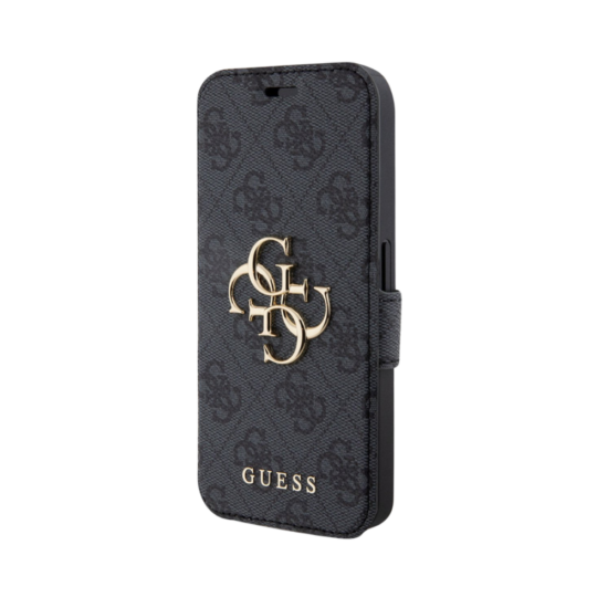 Guess 4G Metal Logo Book Case - Geschikt voor Apple iPhone 15 Pro Max (6.7