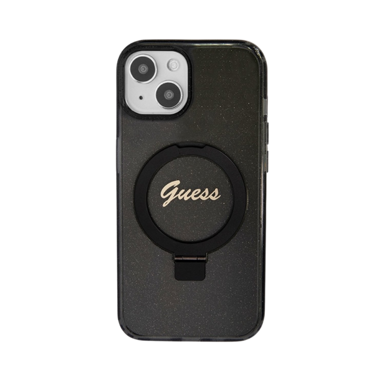 Guess Ring Glitter Back Case - iPhone 15 (6.1