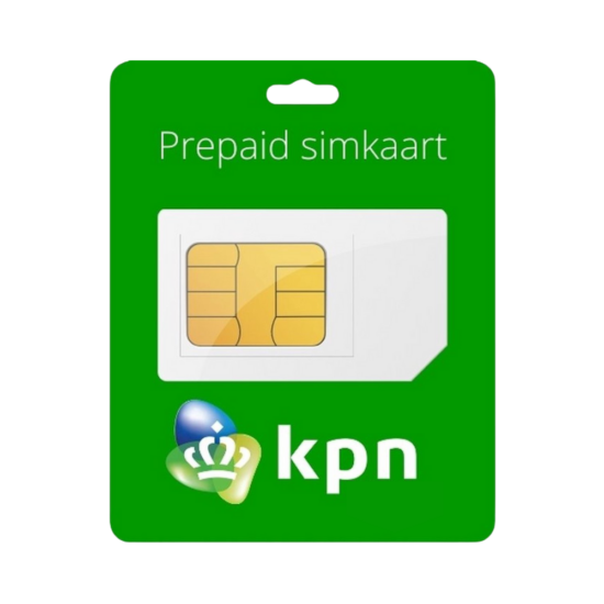 KPN Prepaid Sim met 10,- beltegoed