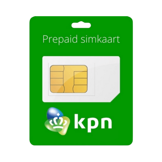 KPN Prepaid Sim met 10,- beltegoed