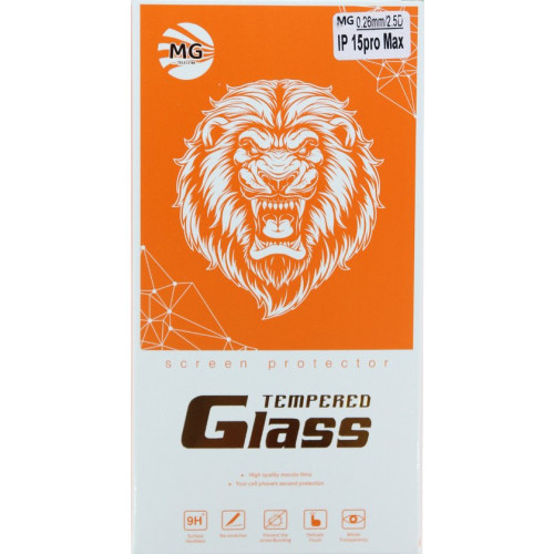 MG - Geschikt Voor - Iphone 15 Pro Max Screenprotector 10x