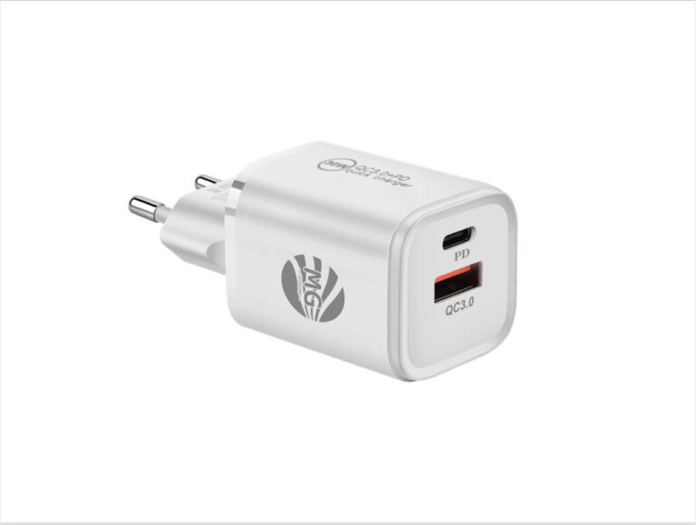 MG - Universeel Adapter - 30W - Super Fast Charging - Wit - 2 Poorten - 1x Type C 1x USB