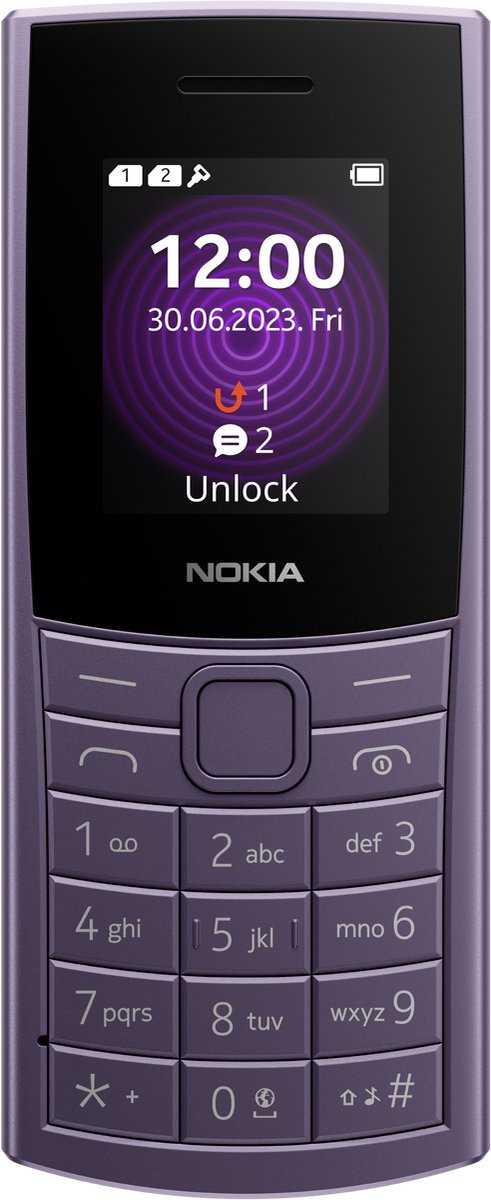 Nokia 110 - 4G - TA1661 - Purple/Violet
