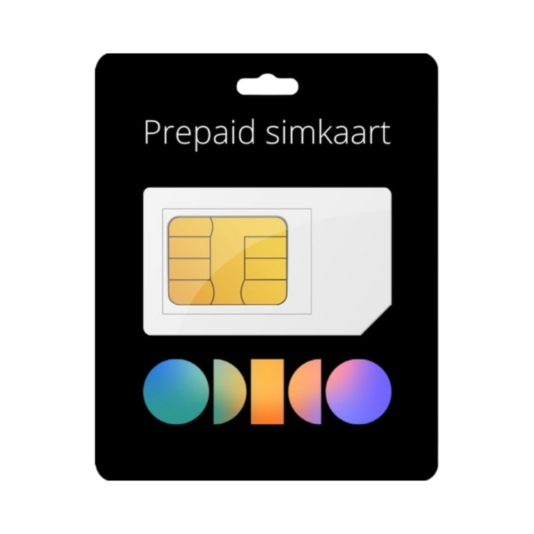 Odido Prepaid SIM-kaart – Inclusief €10 Beltegoed