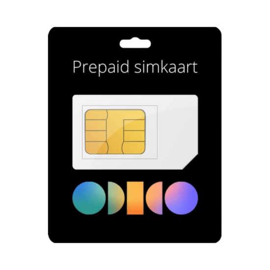 Odido Prepaid SIM-kaart – Inclusief €10 Beltegoed