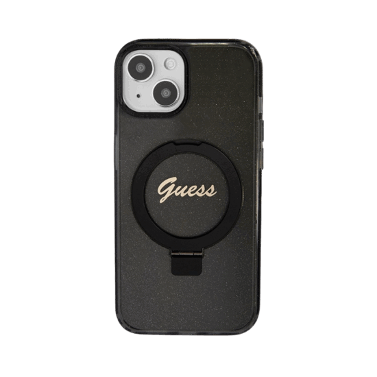 Guess Ring Glitter Back Case - iPhone 15 (6.1