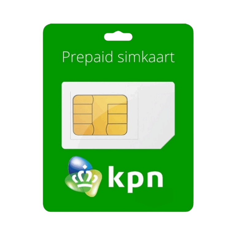 KPN Prepaid Sim met 10,- beltegoed