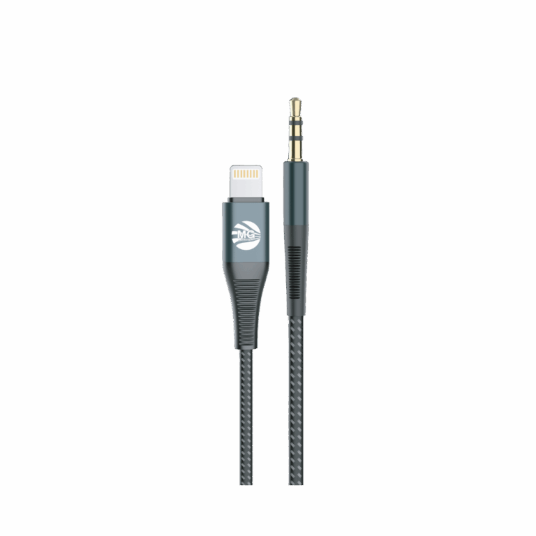 MG Aux Audio Kabel - AUX060 - Grijs