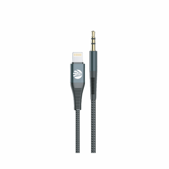 MG Aux Audio Kabel - AUX060 - Grijs