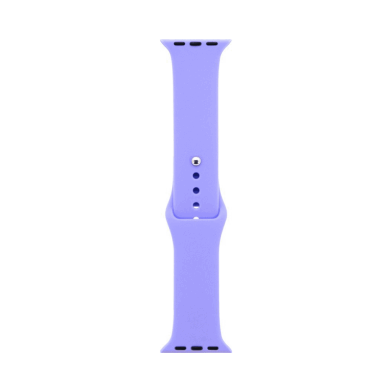 MG - smartwatch bandje Silicoon voor watch bandje - Lavendel- Geschikt Voor 38 / 40 / 41mm