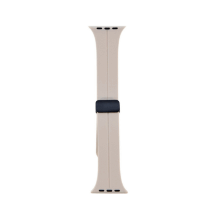 MG - smartwatch bandje Silicoon voor watch bandje – Licht Grijs – Geschikt Voor 38 / 40 / 41mm