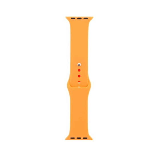 MG - smartwatch bandje Silicoon voor watch bandje - Oranje - Geschikt Voor 38 / 40 / 41mm