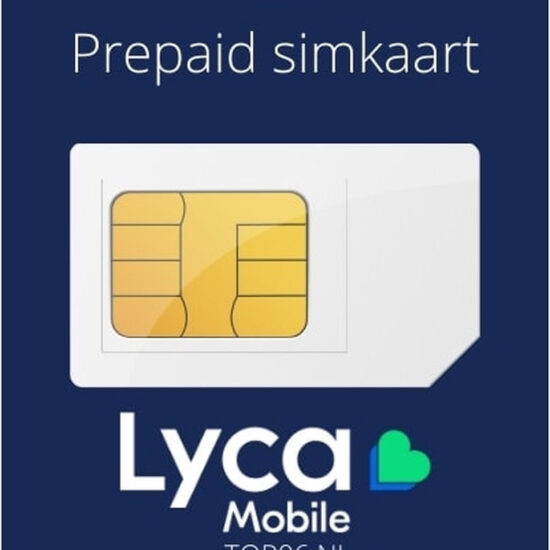 LycaMobile SIM-kaart  XSBUNDEL - 10GB - 5GB bij - activati