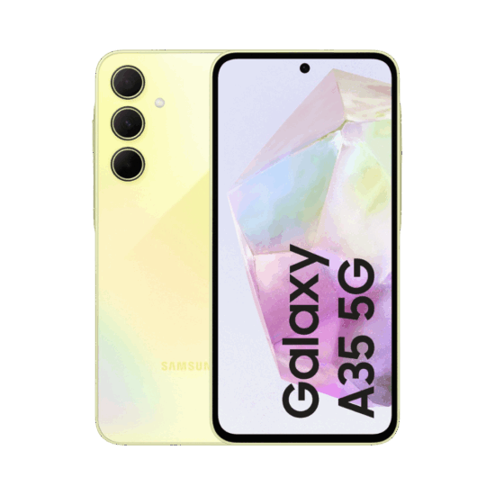 Samsung Galaxy A35 - 256GB - Awesome Lemon