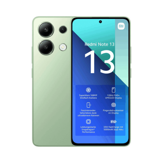 Redmi Note 13 4G - 6GB/128GB - Mint Green