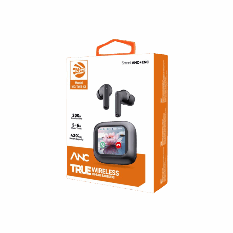 MG-TWS-X8 Draadloze in-ear earbuds - Zwart