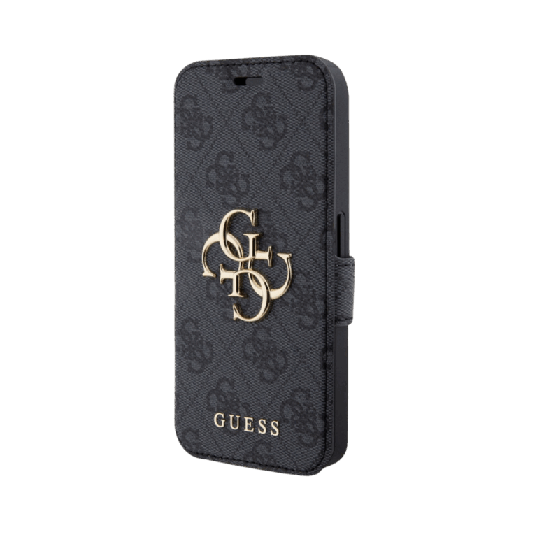 Guess 4G Metal Logo Book Case - Geschikt voor Apple iPhone 15 Pro Max (6.7