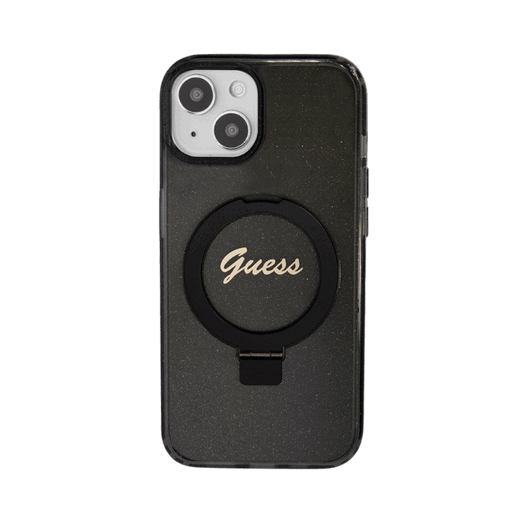 Guess Ring Glitter Back Case - iPhone 15 (6.1