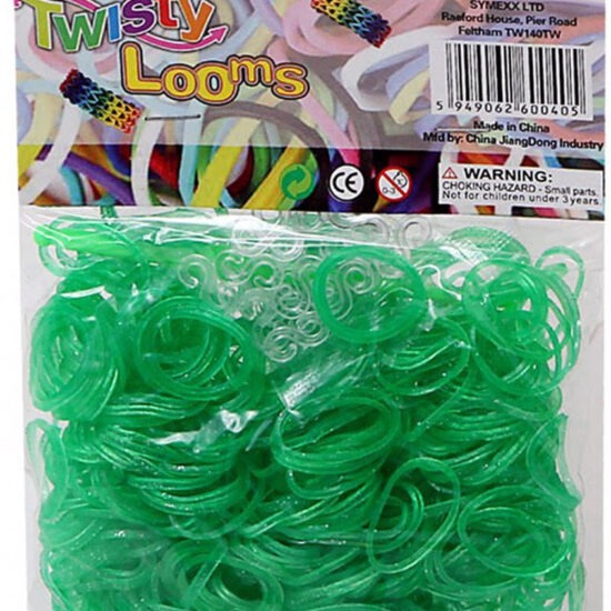 Loom Bands – Pack 600 Stuks-Groen