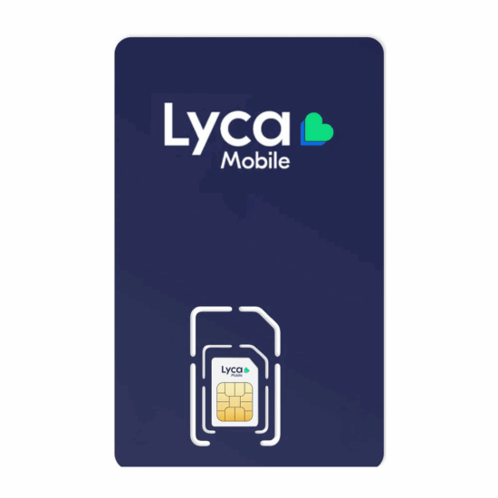 Lycamobile Prepaid SIM - Holland Plan - Unlimited