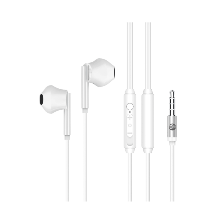 MG DS1550 Stereo Earphones - HiFi 3.5MM Port - Wit