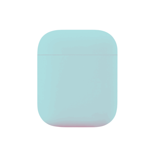 MG - Premium Hoesje Geschikt Voor Airpod 1/2 - Mint Oplaadcase Van Plastic