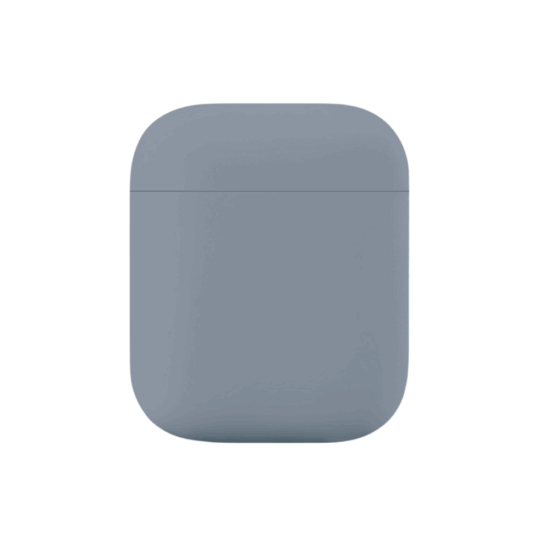 MG - Premium Hoesje Geschikt Voor Airpods 1/2 Case Grijze Oplaadcase Van Plastic