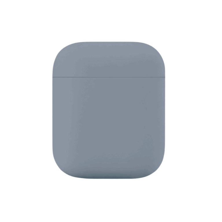 MG - Premium Hoesje Geschikt Voor Airpods 1/2 Case Grijze Oplaadcase Van Plastic