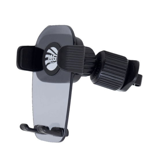 MG Telefoonhouder Auto Ventilatie - GSM Houder - Auto Accessories - Verstelbaar - Universeel - Carbo