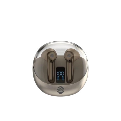 Draadloze Oordopjes met Batterijindicator op Case - Goud