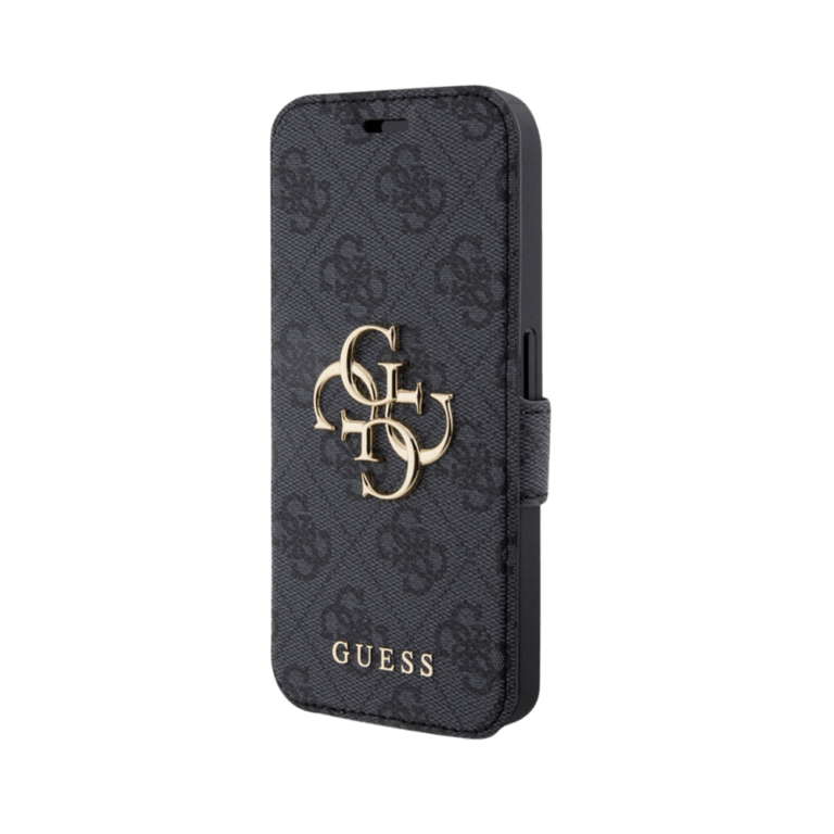 Guess 4G Metal Logo Book Case - Geschikt voor Apple iPhone 15 Pro Max (6.7