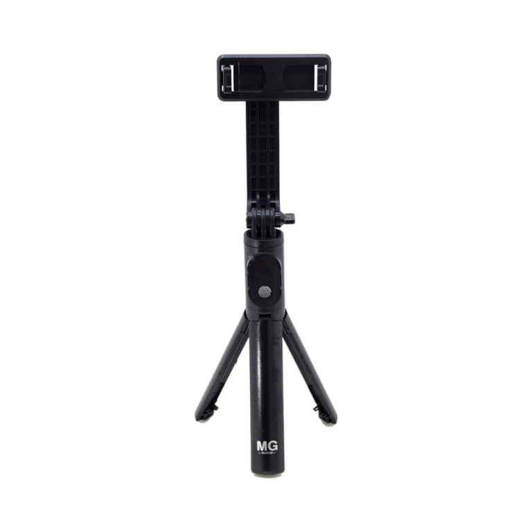 MG - Selfie Stick Met Standaard - Afstelbare Selfiestick 360 Grade Selfie Stick - Afstandbedienbare