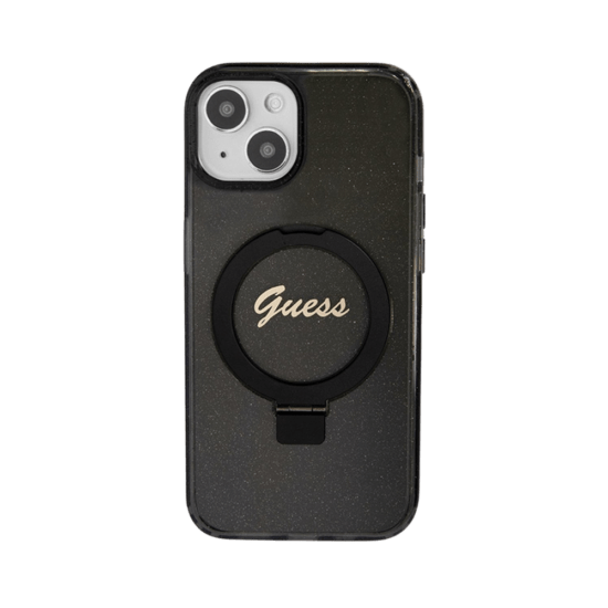 Guess Ring Glitter Back Case - iPhone 15 (6.1