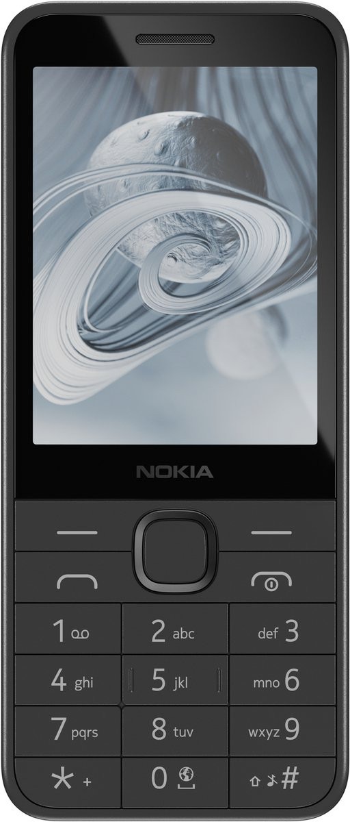 Nokia 215 4G (2024)  - 128MB Black (Als Nieuw)