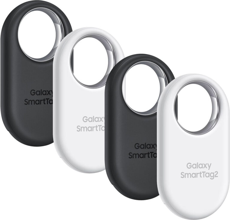 Samsung SmartTag 2 (4 stuks)  2x Zwart en 2x Wit (Als Nieuw)