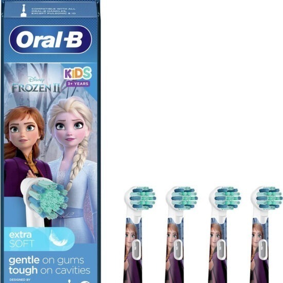 Oral-B  Frozen Kids ( 2 pack 8 Borstels) - Elektrisch Opzetborstels -