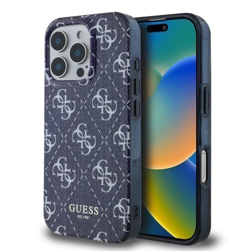 GUESS - iPhone 16 Pro Max - Phone Case - Denim Effect