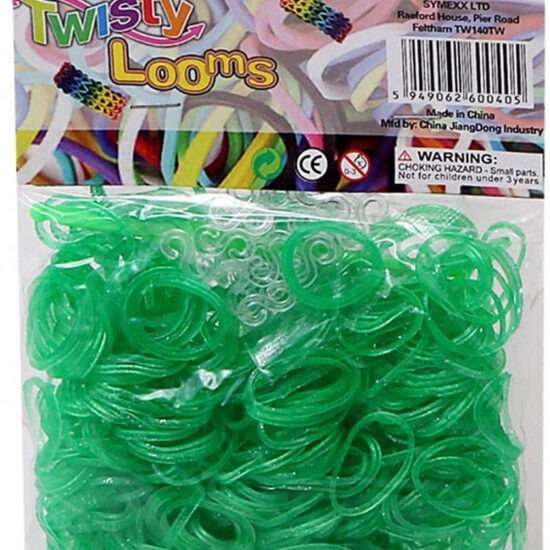 Loom Bands – Pack 600 Stuks-Groen
