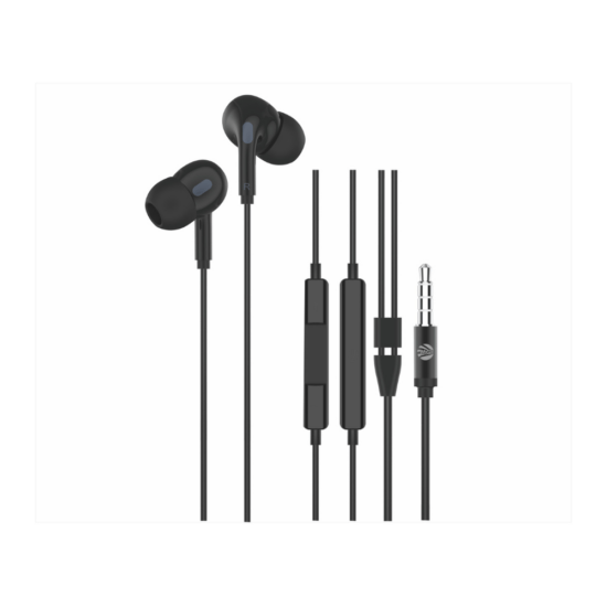 MG DS300 Stereo Earphones HiFi 3.5MM Port - Heavey Bass - Zwart