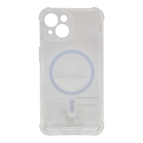 MG - Geschikt Voor Apple iPhone 14 Plus MagSafe Hoesje Transparant - Apple iPhone 14 Plus Transparan