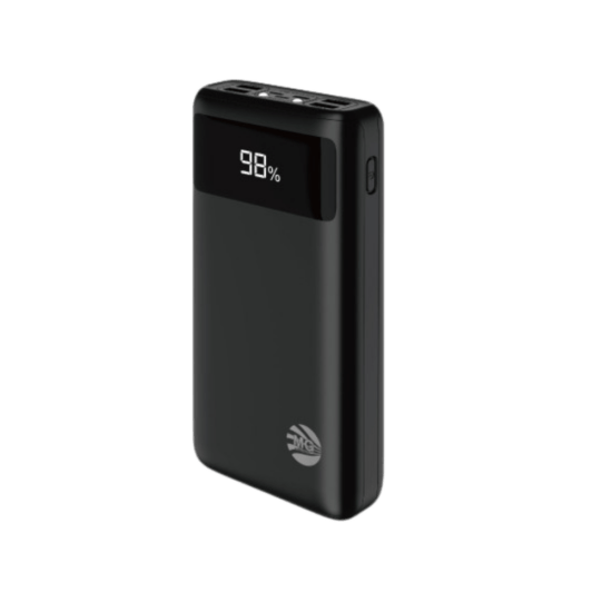 MG MG P20 - Powerbank 30000 mAh - 4 USB-Uitgangen - Zwart